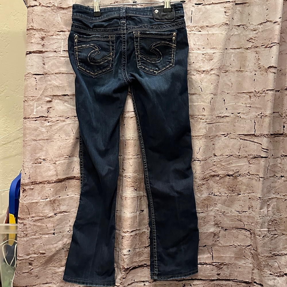 Silver Jeans Dark Blue Boot Cut Women's Jeans